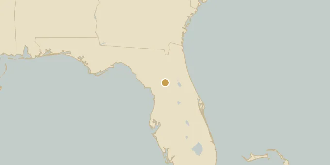 Map of Reddick, Florida