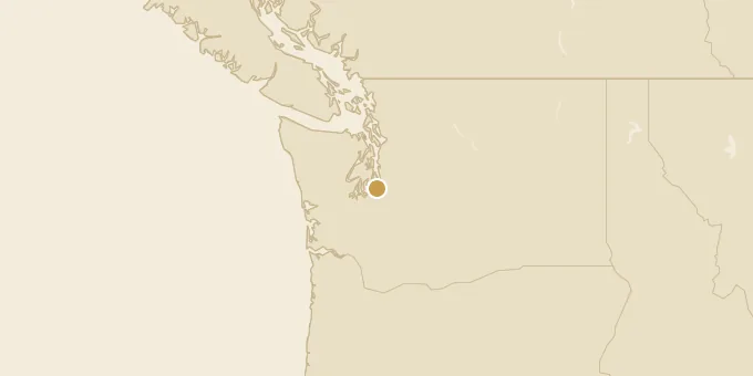 Map of Tacoma, Washington