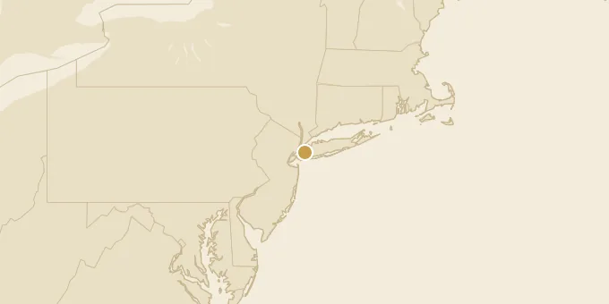 Map of Queens, New York