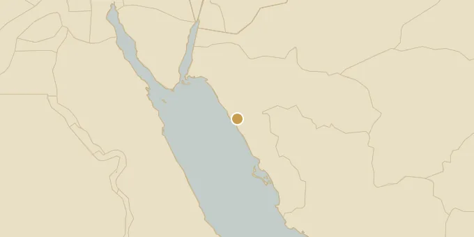 Map of Amaala, Saudi Arabia