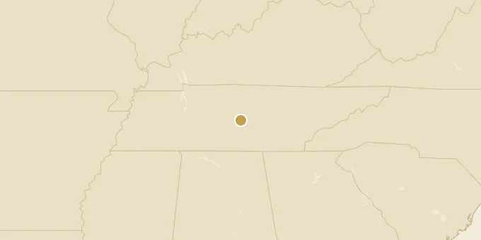 Map of Tennessee