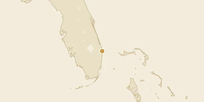 Map of Riviera Beach, Florida