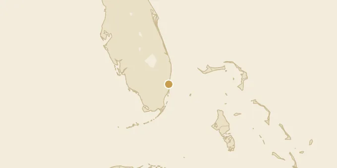 Map of Fort Lauderdale, Florida