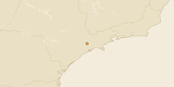 Map of Guarulhos, Brazil