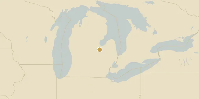 Map of Saginaw, Michigan