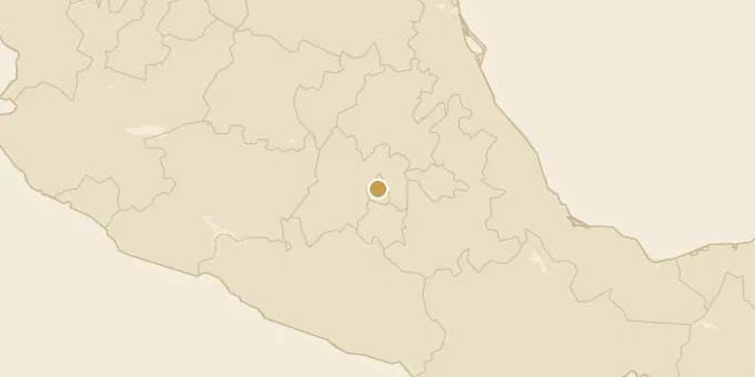Map of Mexico City, Mexico