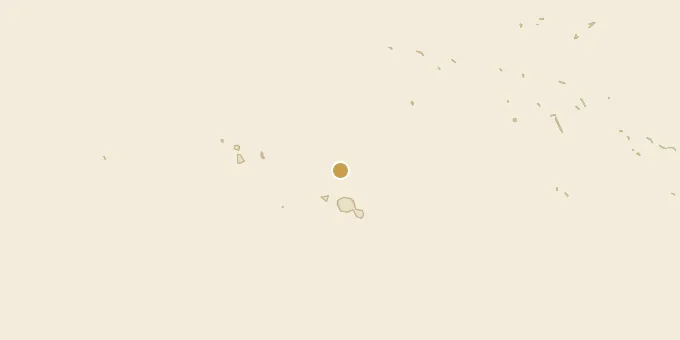 Map of Tetiaroa, French Polynesia