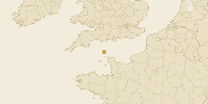Map of English Channel