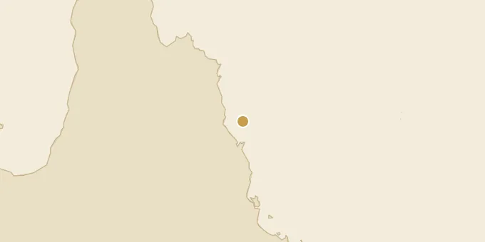 Map of Great Barrier Reef, Australia