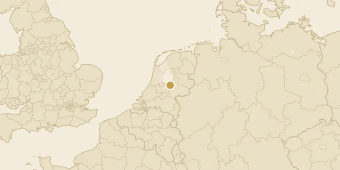 Map of Netherlands