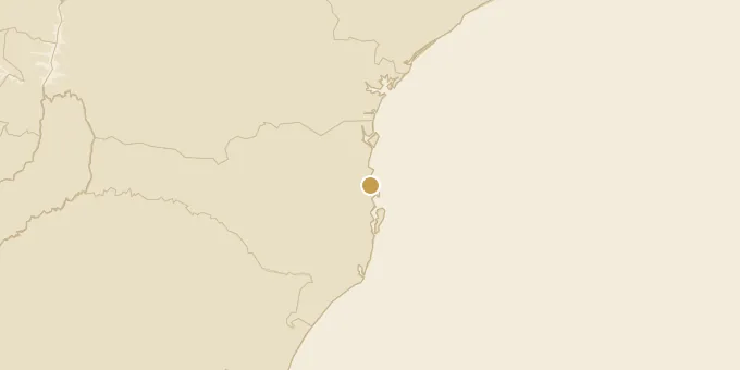 Map of Camboriú, Brazil