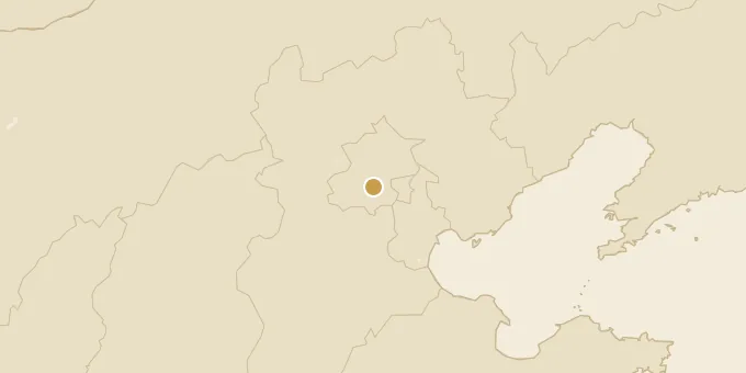 Map of Beijing, China